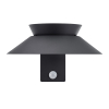 Nordlux solar wandlamp met beweging & schemersensor | Justina | 3000K | IP44 | 5W | Antraciet LNO00123 - 2
