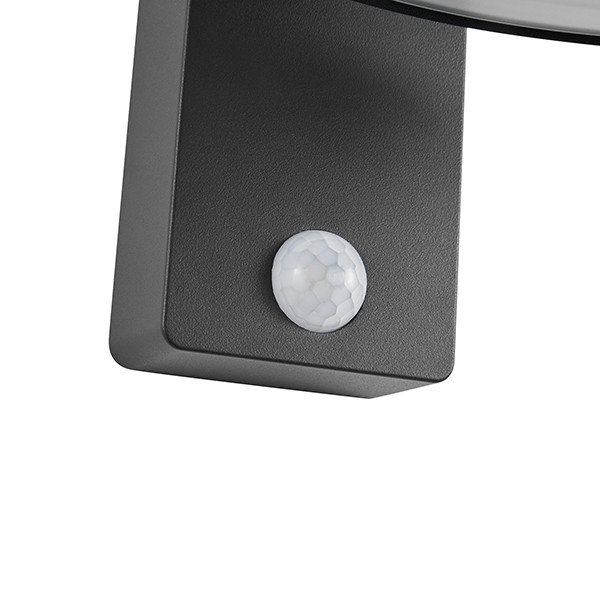 Nordlux solar wandlamp met beweging & schemersensor | Justina | 3000K | IP44 | 5W | Antraciet LNO00123 - 3