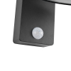 Nordlux solar wandlamp met beweging & schemersensor | Justina | 3000K | IP44 | 5W | Antraciet LNO00123 - 3