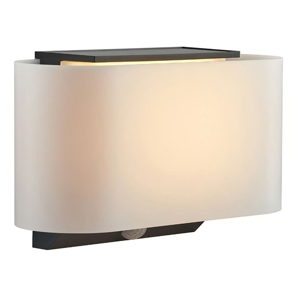 Nordlux solar wandlamp met beweging & schemersensor | Piola | 3000K | IP44 | 5W | Wit LNO00131 - 1