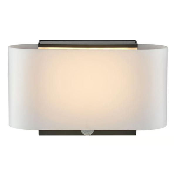 Nordlux solar wandlamp met beweging & schemersensor | Piola | 3000K | IP44 | 5W | Wit LNO00131 - 2