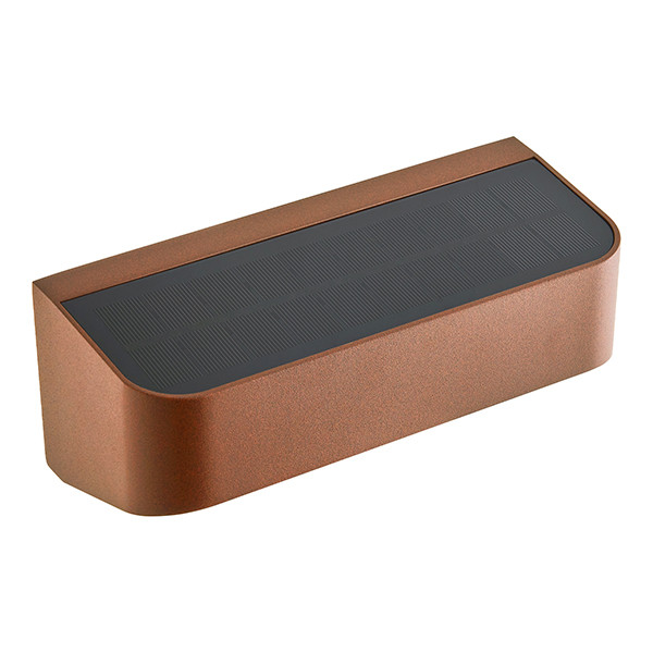 Nordlux solar wandlamp met sensor | Marcellio | 3000K | IP54 | 5W | Bruin LNO00597 - 5