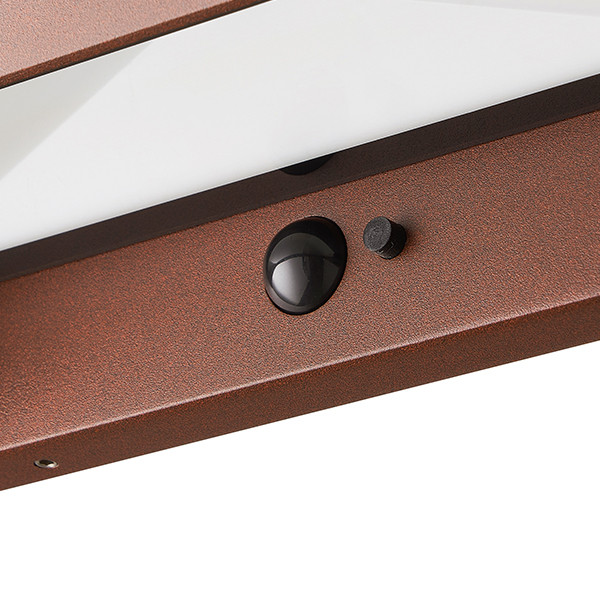 Nordlux solar wandlamp met sensor | Marcellio | 3000K | IP54 | 5W | Bruin LNO00597 - 6