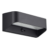 Nordlux solar wandlamp met sensor | Marcellio | 3000K | IP54 | 5W | Zwart LNO00596 - 2