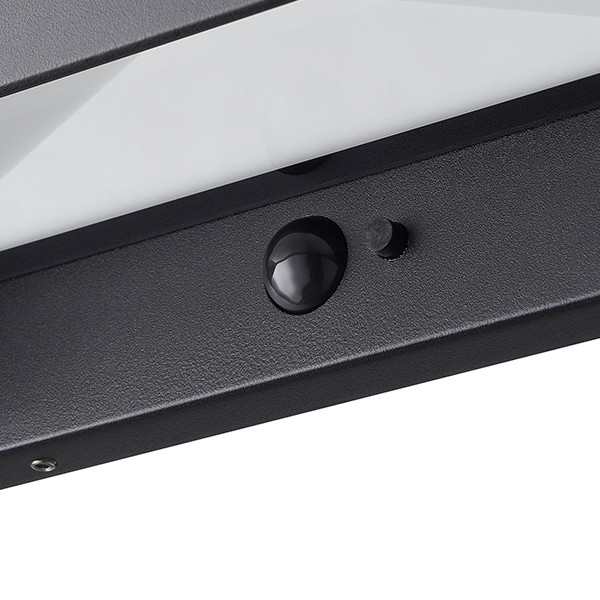 Nordlux solar wandlamp met sensor | Marcellio | 3000K | IP54 | 5W | Zwart LNO00596 - 6