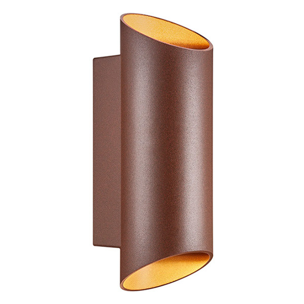 Nordlux wandlamp buiten GU10 | Up & Down | Nico Round 22 | IP54 | Roestkleur  LNO00045 - 1