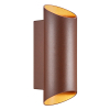 Nordlux wandlamp buiten GU10 | Up & Down | Nico Round 22 | IP54 | Roestkleur  LNO00045 - 1