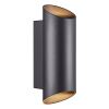 Nordlux wandlamp buiten GU10 | Up & Down | Nico Round 22 | IP54 | Zwart  LNO00044 - 1