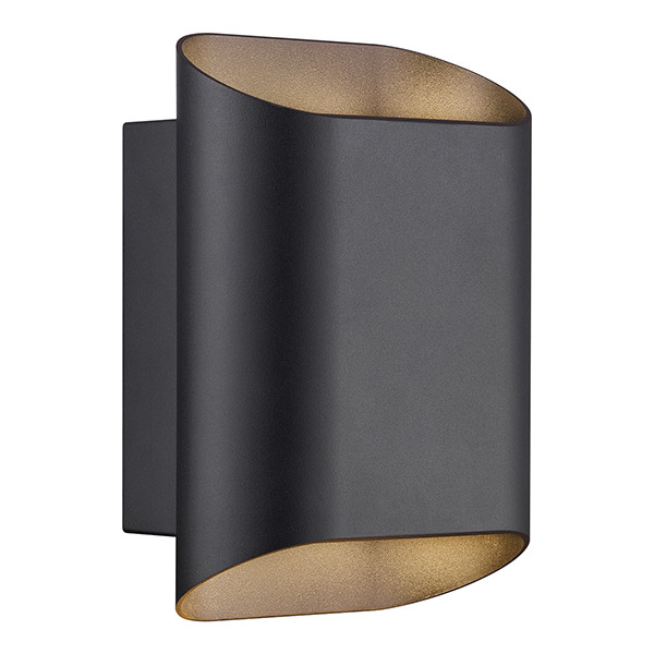 Nordlux wandlamp buiten GU10 | Up & Down | Nico Round 22 Maxi | IP54 | Zwart LNO00598 - 1