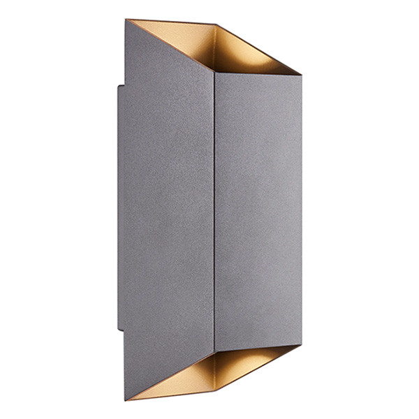 Nordlux wandlamp buiten GU10 | Up & Down | Nico Square 22 | IP54 | Antraciet  LNO00046 - 1