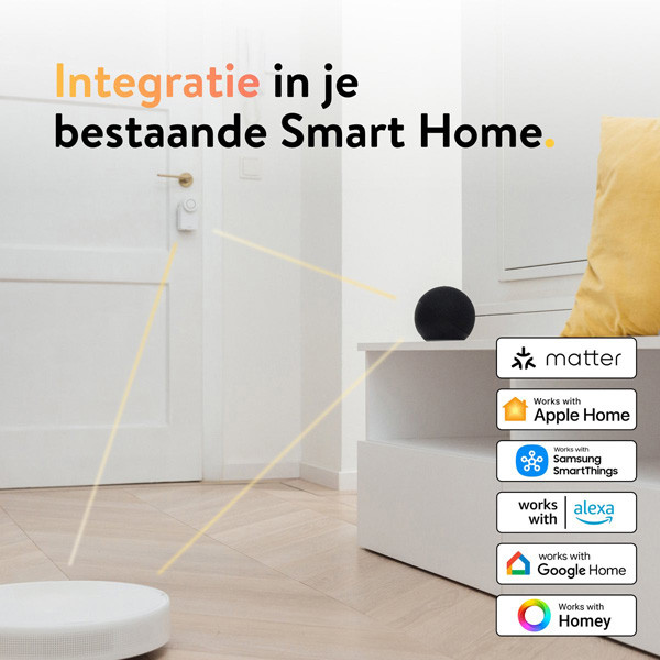 Nuki Smart Lock Go | Wi-Fi, Bluetooth + Matter | Wit LNU00020 - 4