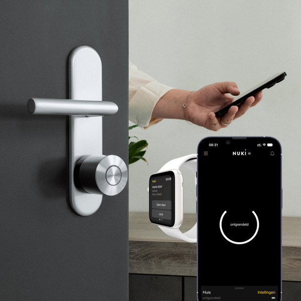 Nuki Smart Lock Ultra | | Wi-Fi, Bluetooth + Matter | RVS LNU00019 - 2