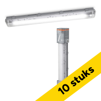Aanbieding: 10x Osram LED TL armatuur 65 cm | incl. TL buis | 4000K | 700 lumen | IP65 | 7W LOS02038
