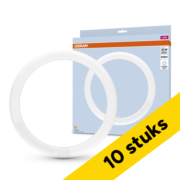 Osram Aanbieding: 10x Osram LED TL buis G10q | T9 | Mat | 4000K | 2200 lumen | 18.3W (32W)  LOS01636 - 1