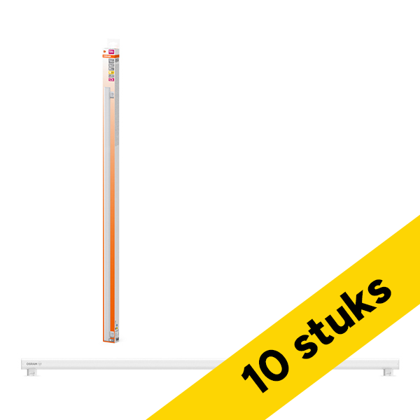 Aanbieding: 10x Osram LED buislamp | S14s | 100 cm | Mat | 2700K | Dimbaar | 9.9W (75W) LOS01708 - 1