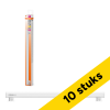 Aanbieding: 10x Osram LED buislamp | S14s | 50 cm | Mat | 2700K | Dimbaar | 4.7W (40W) LOS01704 - 1