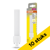 Aanbieding: 10x Osram LED lamp G23 | PL-S | Mat | 3000K | 4W (9W) LOS01606 - 1
