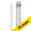 Aanbieding: 10x Osram LED lamp G23 | PL-S | Mat | 4000K | 6W (11W) LOS01612 - 1