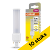Aanbieding: 10x Osram LED lamp G24d-1 | PL-C | Mat | 3000K | 540 lumen | 5W (10W) LOS01562 - 1
