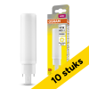 Aanbieding: 10x Osram LED lamp G24q-1 | PL-C | Mat | 3000K | 600 lumen | 6W (13W) LOS01590 - 1