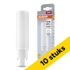 Aanbieding: 10x Osram LED lamp G24q-1 | PL-C | Mat | 4000K | 660 lumen | 6W (13W) LOS01592 - 1