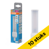 Aanbieding: 10x Osram LED lamp PL-C | G24d-3 | 6500K | 1100 lumen | 9W (26W) LOS02588 - 1