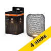 Aanbieding: 4x Osram LED lamp E27 | Bol | Zwart | Filament | 2700K | 3.5W (28W) LOS00791 - 1