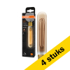 Aanbieding: 4x Osram LED lamp E27 | Buis T10 | Vintage 1906 | Goud | 2200K | Dimbaar | 4.8W (40W) LOS00512 - 1