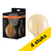Aanbieding: 4x Osram LED lamp E27 | Globe G125 | Vintage 1906 | Filament | Goud | 2200K | 1.8W (0W) LOS02582 - 1