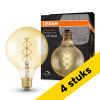 Aanbieding: 4x Osram LED lamp E27 | Globe G125 | Vintage 1906 | Filament | Helder | 2000K | Dimbaar | 4W (28W) LOS02542 - 1