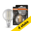 Aanbieding: 4x Osram LED lamp E27 | Globe G125 | Vintage 1906 | Smoke | 1800K | Dimbaar | 11W (42W) LOS00482 - 1