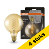 Aanbieding: 4x Osram LED lamp E27 | Globe G125 | Vintage 1906 Spiral | Goud | 2200K | Dimbaar | 7W (48W) LOS00504 - 1