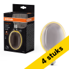 Aanbieding: 4x Osram LED lamp E27 | Globe G130 | Vintage 1906 | Filament | Smoke | 1800K | Dimbaar | 4W (12W) LOS01762 - 1