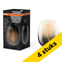 Aanbieding: 4x Osram LED lamp E27 | Globe G170 | Vintage 1906 | Filament | Smoke | 1800K | 4.5W (15W) LOS01730