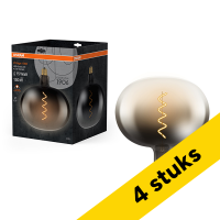 Aanbieding: 4x Osram LED lamp E27 | Globe G220 | Filament | 1800K | 4.5W (15W) LOS01728
