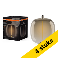 Aanbieding: 4x Osram LED lamp E27 | Globe G250 | Filament | 1800K | 4W (10W) LOS01528