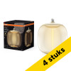 Aanbieding: 4x Osram LED lamp E27 | Globe G250 | Vintage 1906 | Filament | Amber | 2700K | 3.4W (25W) LOS01522 - 1