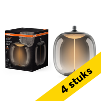 Osram Aanbieding: 4x Osram LED lamp E27 | Globe G250 | Vintage 1906 | Filament | Smoke | 1800K | Dimbaar | 12W (35W)  LOS01748