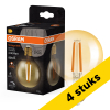 Aanbieding: 4x Osram LED lamp E27 | Globe G80 | Vintage 1906 | Filament | Goud | 2400K | Dimbaar | 7.2W (60W) LOS02532 - 1