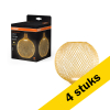 Aanbieding: 4x Osram LED lamp E27 | Globe G95 | Goud | Filament | 2700K | 3.5W (28W) LOS00785 - 1