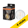 Aanbieding: 4x Osram LED lamp E27 | Globe G95 | Helder | Filament | 2700K | Dimbaar | 7.2W (60W) LOS00847 - 1