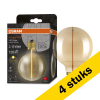 Aanbieding: 4x Osram LED lamp E27 | Globe G95 | Vintage 1906 Magnetic | 2700K | Goud | 2.2W (12W) LOS00536 - 1