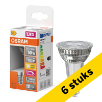Aanbieding: 6x Osram E14 LED spot | 2700K | Dimbaar | 3.7W (50W) LOS02185
