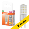 Aanbieding: 6x Osram G9 LED capsule | SMD | 2700K | 4.9W (65W) LOS02510 - 1