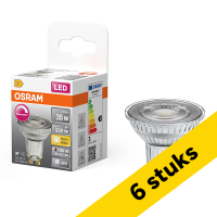 Aanbieding: 6x Osram GU10 LED spot | 2700K | Dimbaar | 2.4W (35W) LOS01918