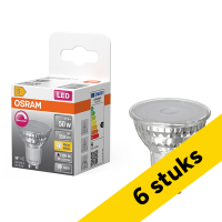 Aanbieding: 6x Osram GU10 LED spot | 2700K | Dimbaar | 3.7W (50W) LOS01922