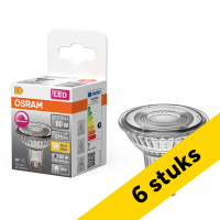 Aanbieding: 6x Osram GU10 LED spot | 2700K | Dimbaar | 6.1W (80W) LOS01926