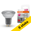 Aanbieding: 6x Osram GU10 LED spot | 2700K | Dimbaar | 8.3W (80W)