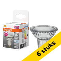Aanbieding: 6x Osram GU10 LED spot | 4000K | 120° | Dimbaar | 6.9W (51W) LOS02187