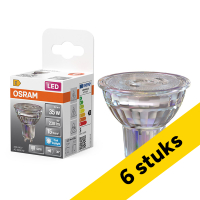 Aanbieding: 6x Osram GU10 LED spot | 6500K | 2.4W (35W) LOS02193